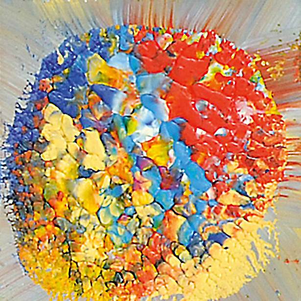 Bilderzyklus Lebenslinien <br /> Werk 030 - Nr. FT 0060-030 von Franco Thamér | Bilderzyklus Lebenslinien bei Art-Everett.com