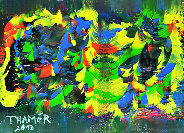 Mimose - Nr. FT 0006 von Franco Thamér | Werkschau 2015 bei Art-Everett.com